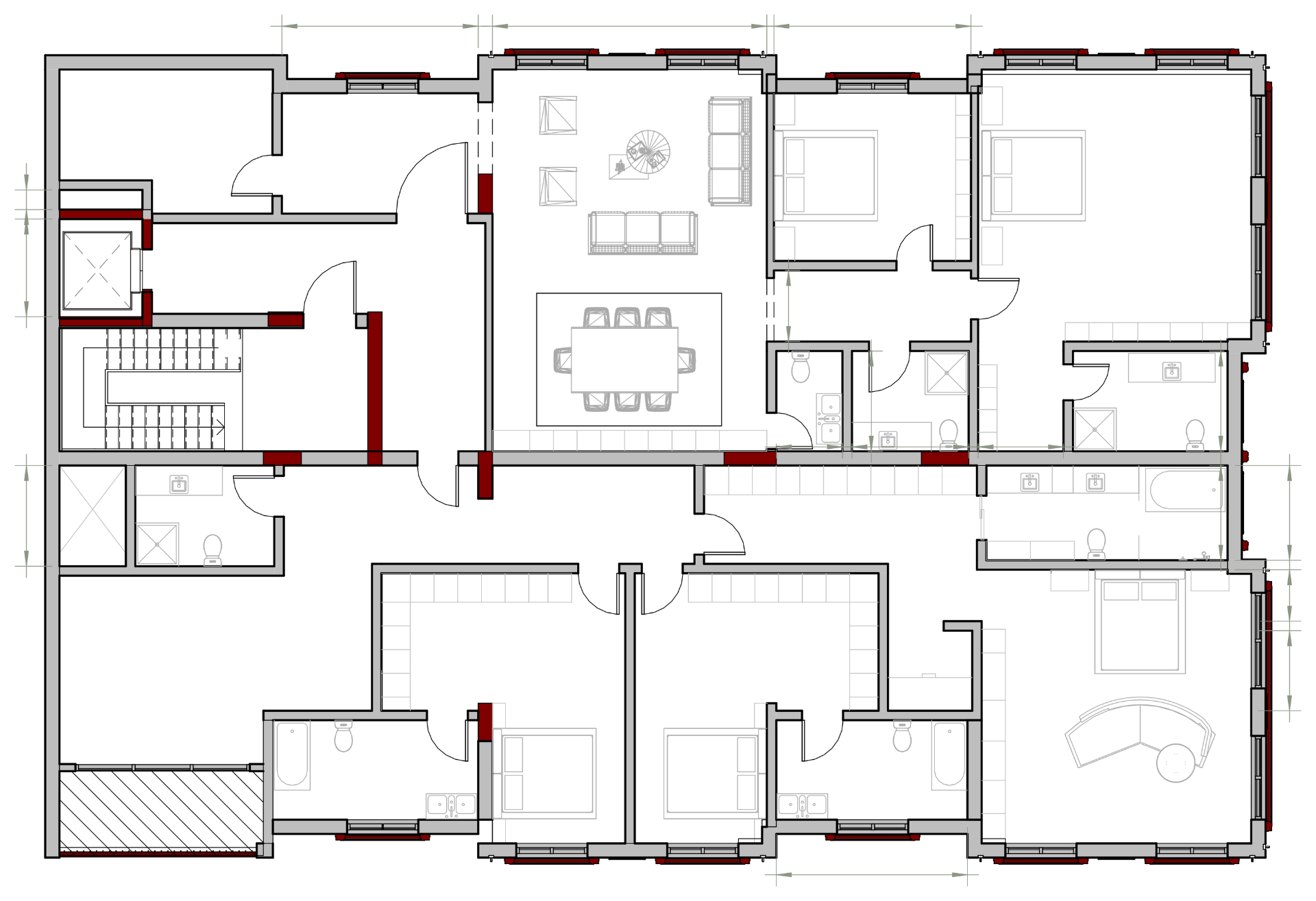 Residential floor plan