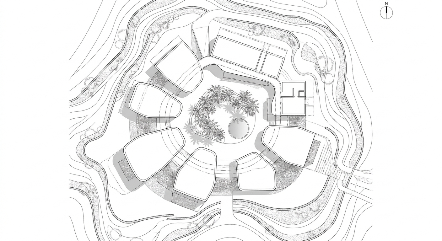Cultural Center — Heritage Reinterpreted — 01-site-plan