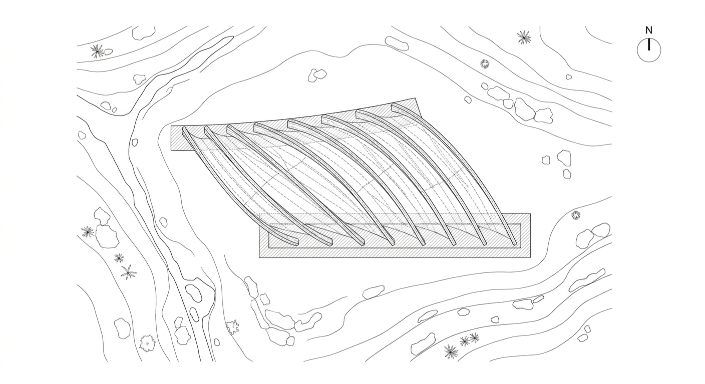 Timber Pavilion — Garden Retreat — 01-site-plan