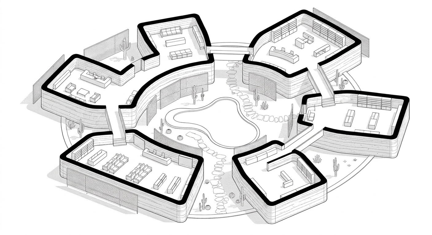 Cultural Center — Heritage Reinterpreted — 02-ground-plan