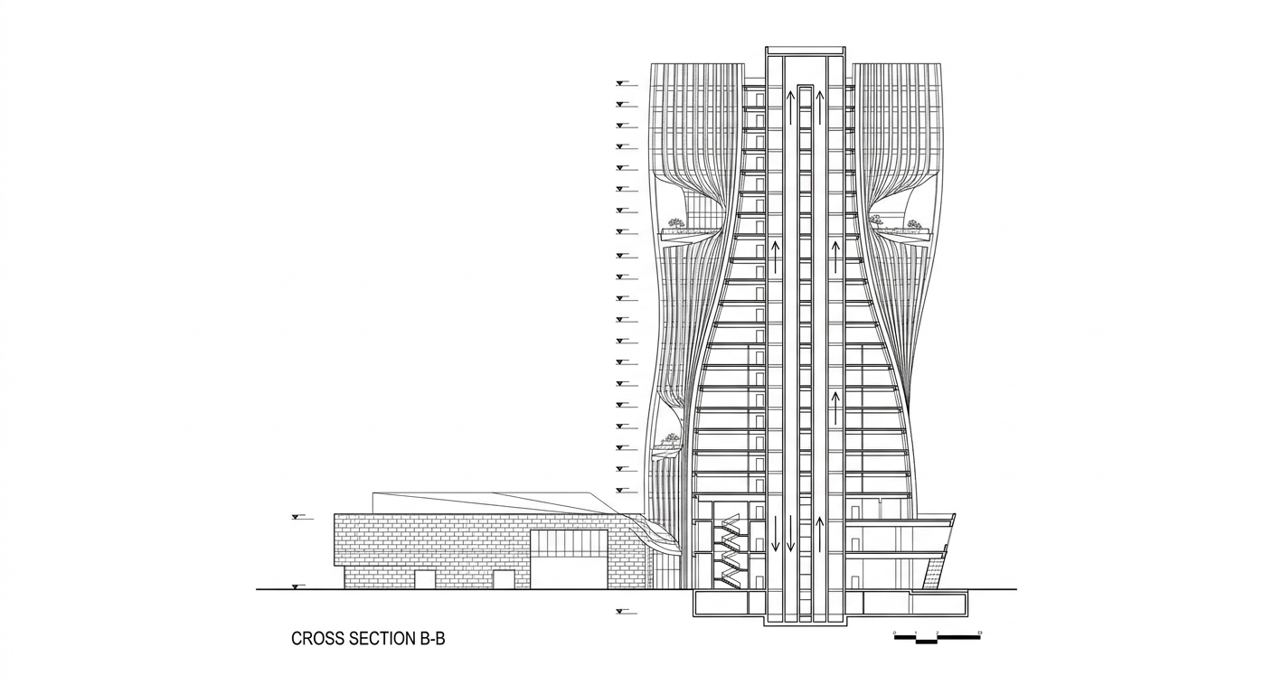 Corporate Tower — Riyadh Skyline — 05-section-bb
