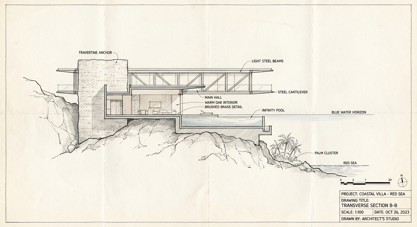 Coastal Villa — Red Sea Edge — 05-section-bb