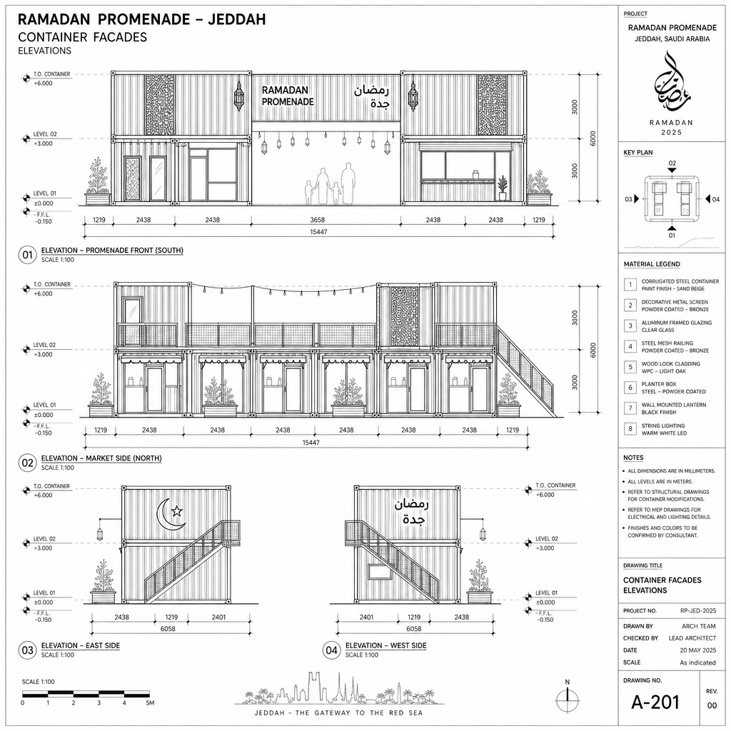 Container Elevations