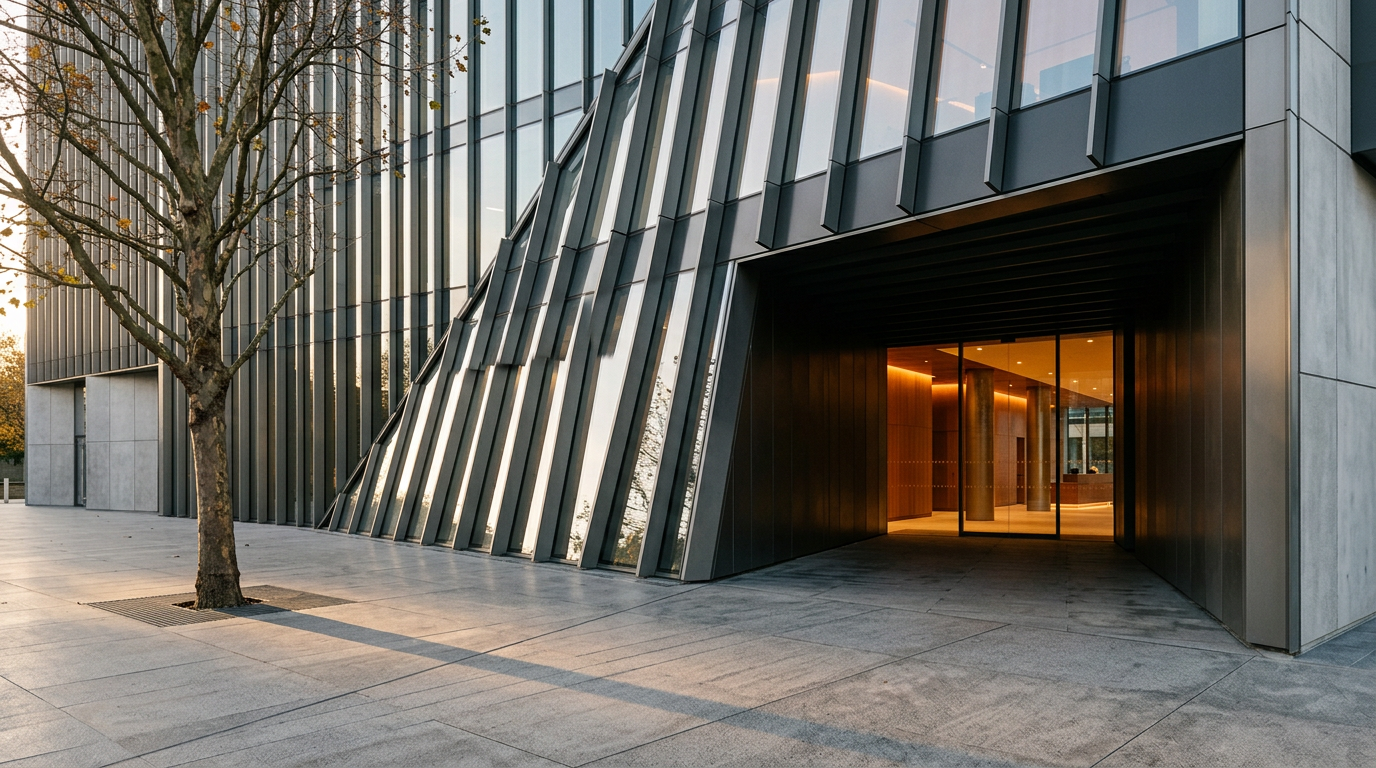 Entrance detail render