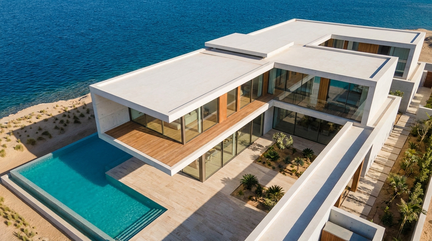 Coastal Villa — Red Sea Edge — 03-aerial