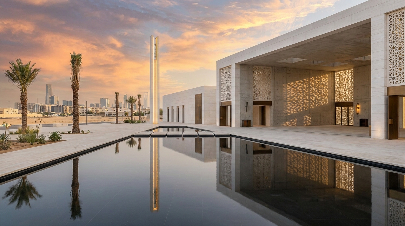 Contemporary Mosque — Light & Mass — 05-context