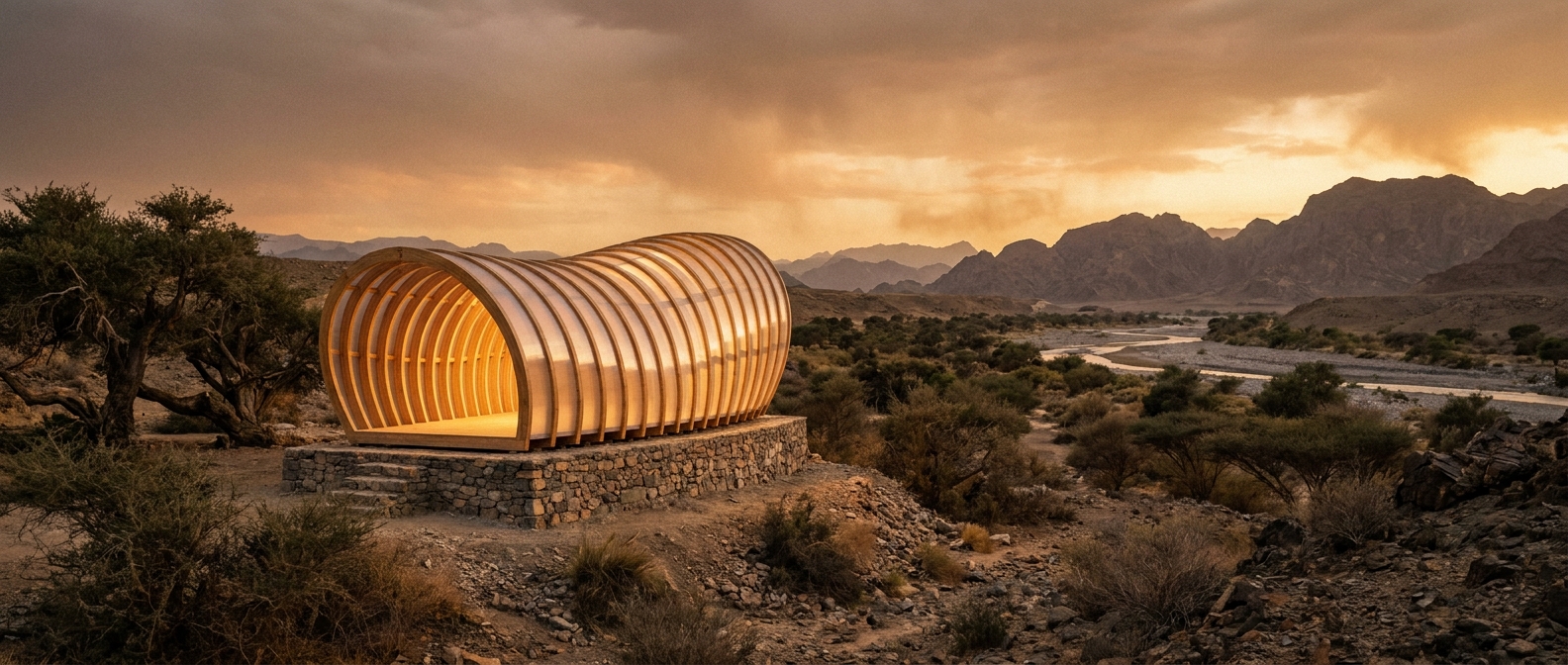 Timber Pavilion — Garden Retreat — 05-context