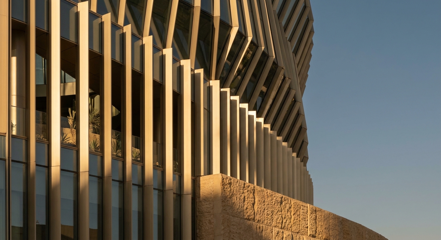 Corporate Tower — Riyadh Skyline — 06-detail