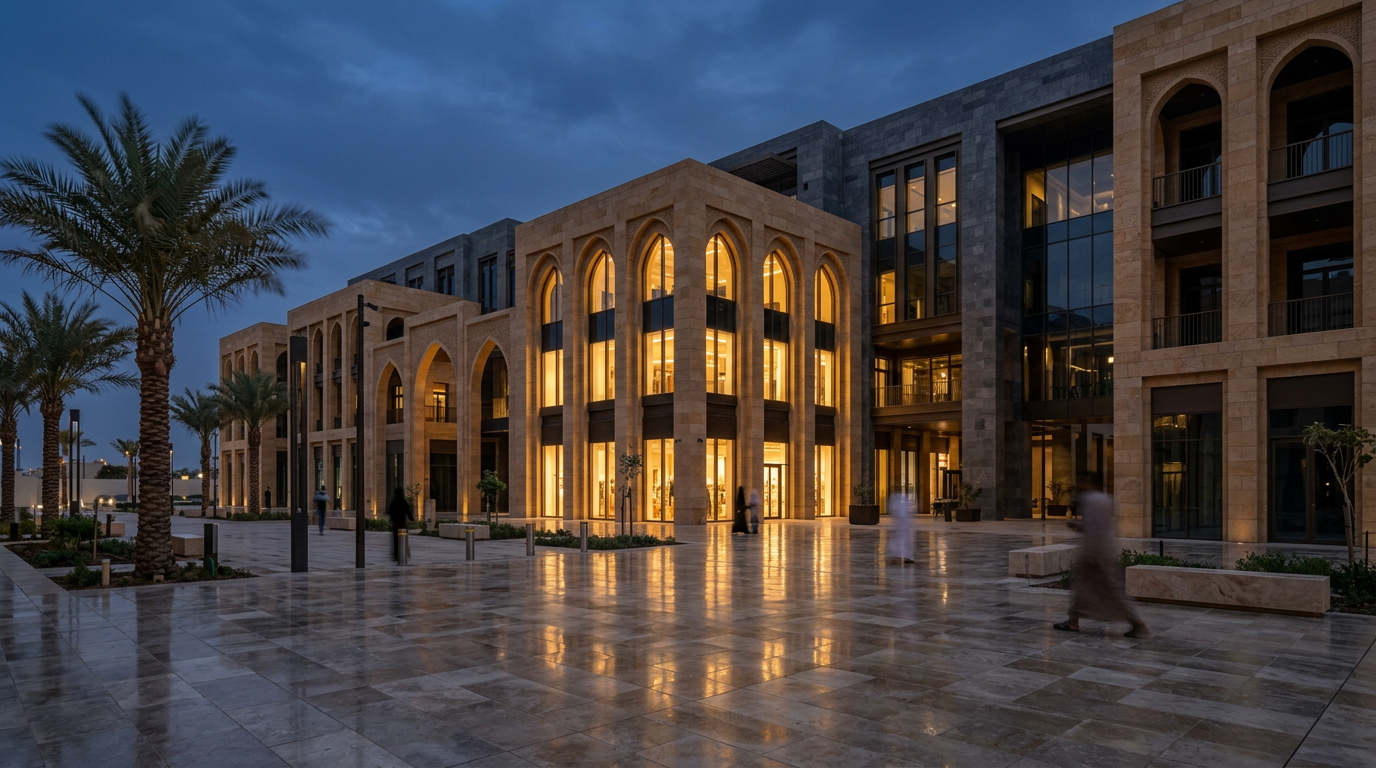 Iwan Square — cinematic hero view