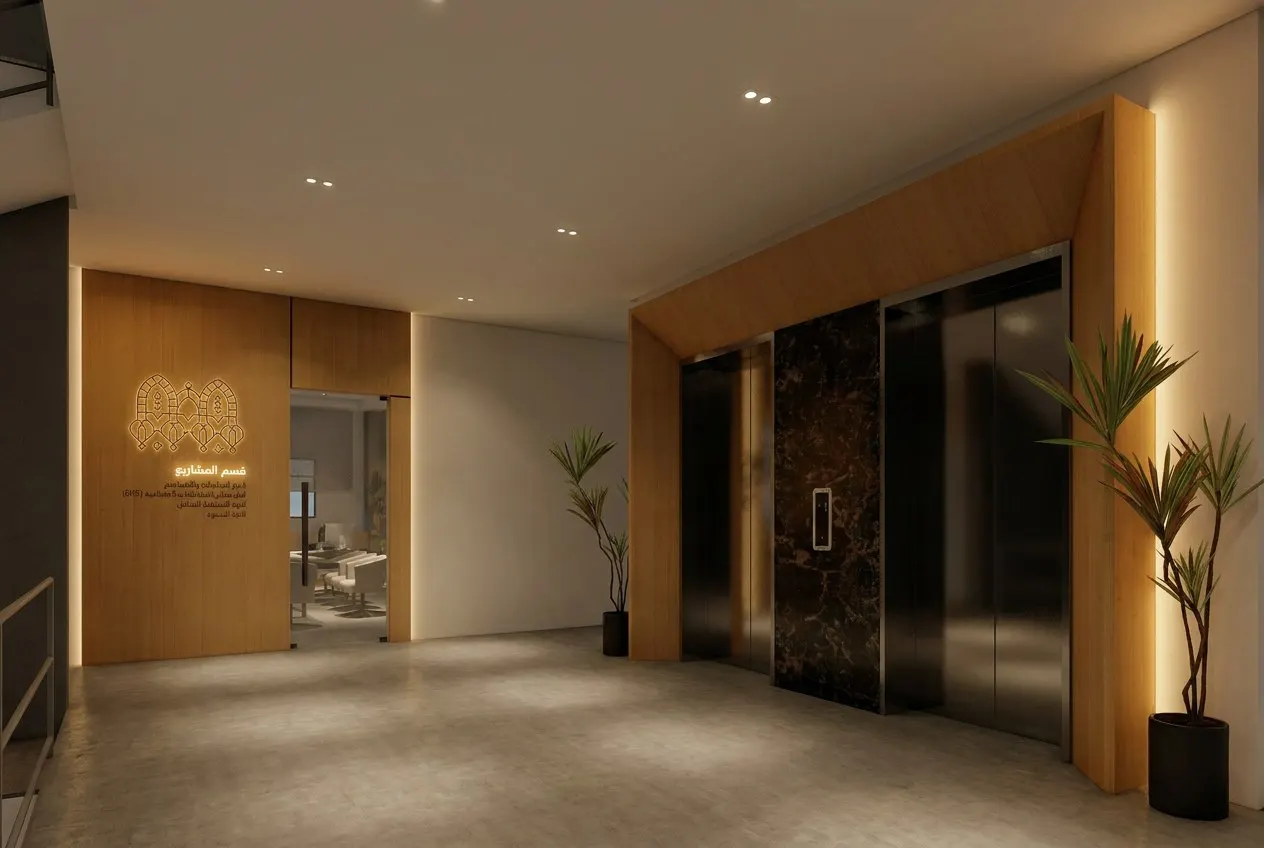 Elevator corridor