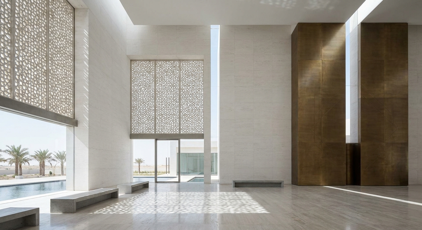Contemporary Mosque — Light & Mass — interior 01-main