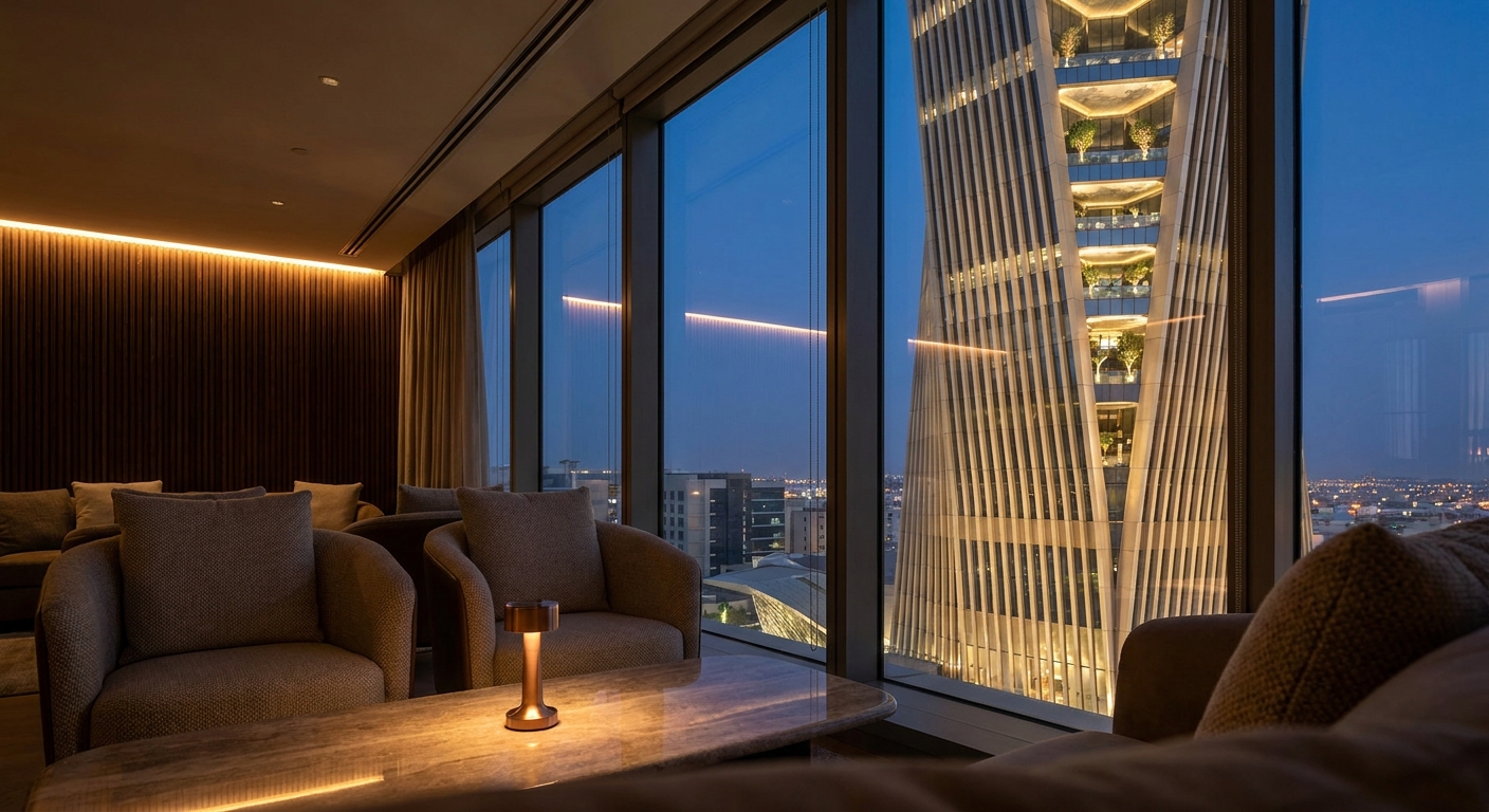 Corporate Tower — Riyadh Skyline — interior 02-living
