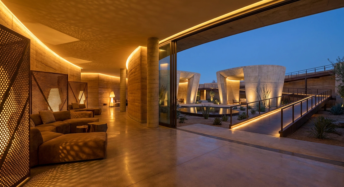 Cultural Center — Heritage Reinterpreted — interior 02-living