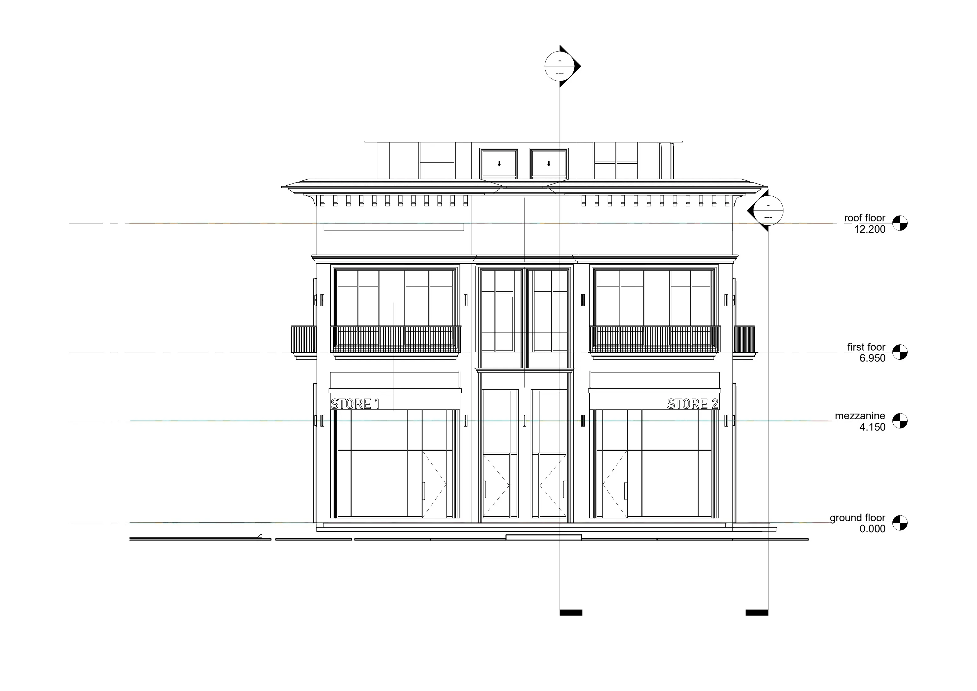 Rear elevation