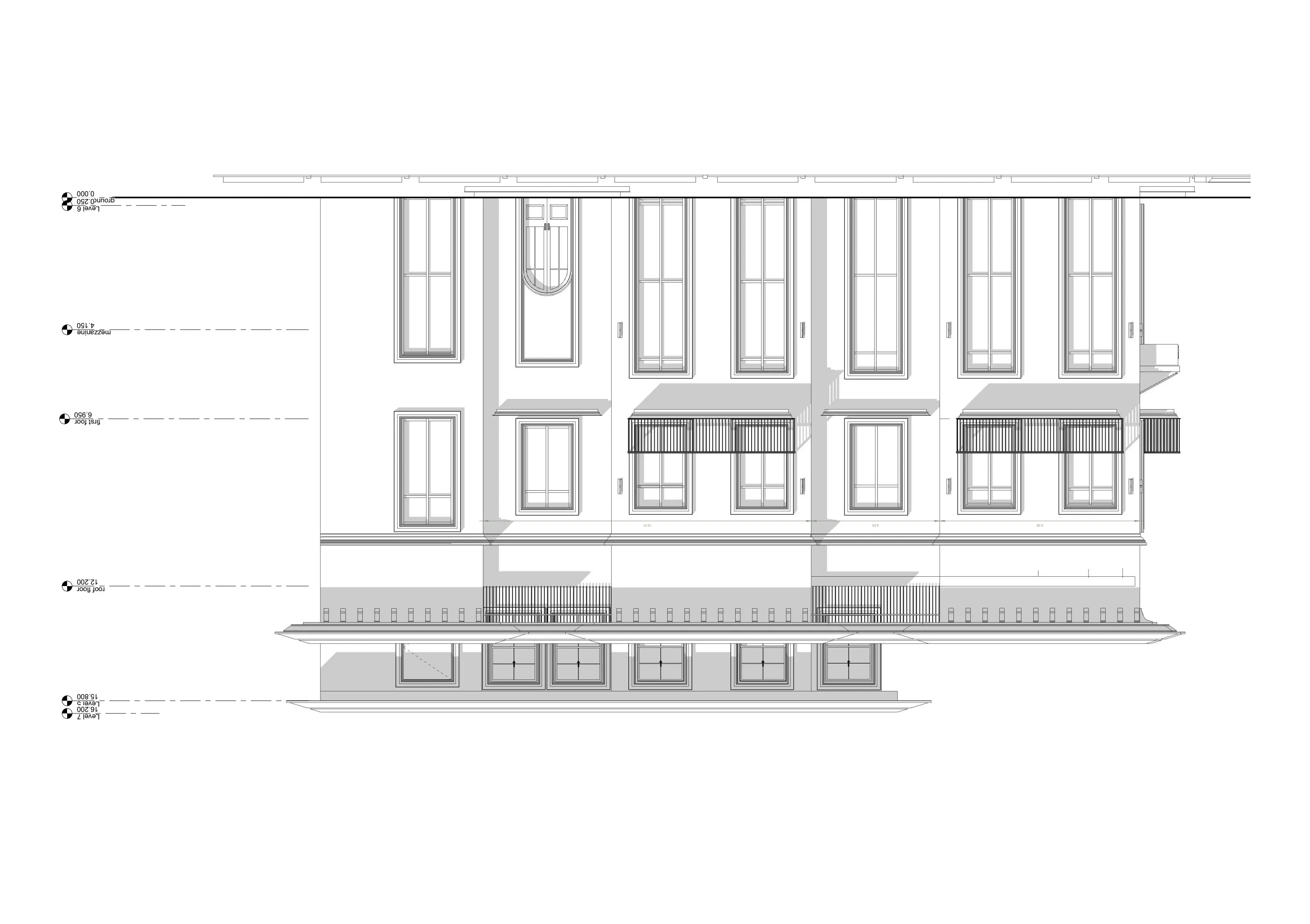 Elevation detail