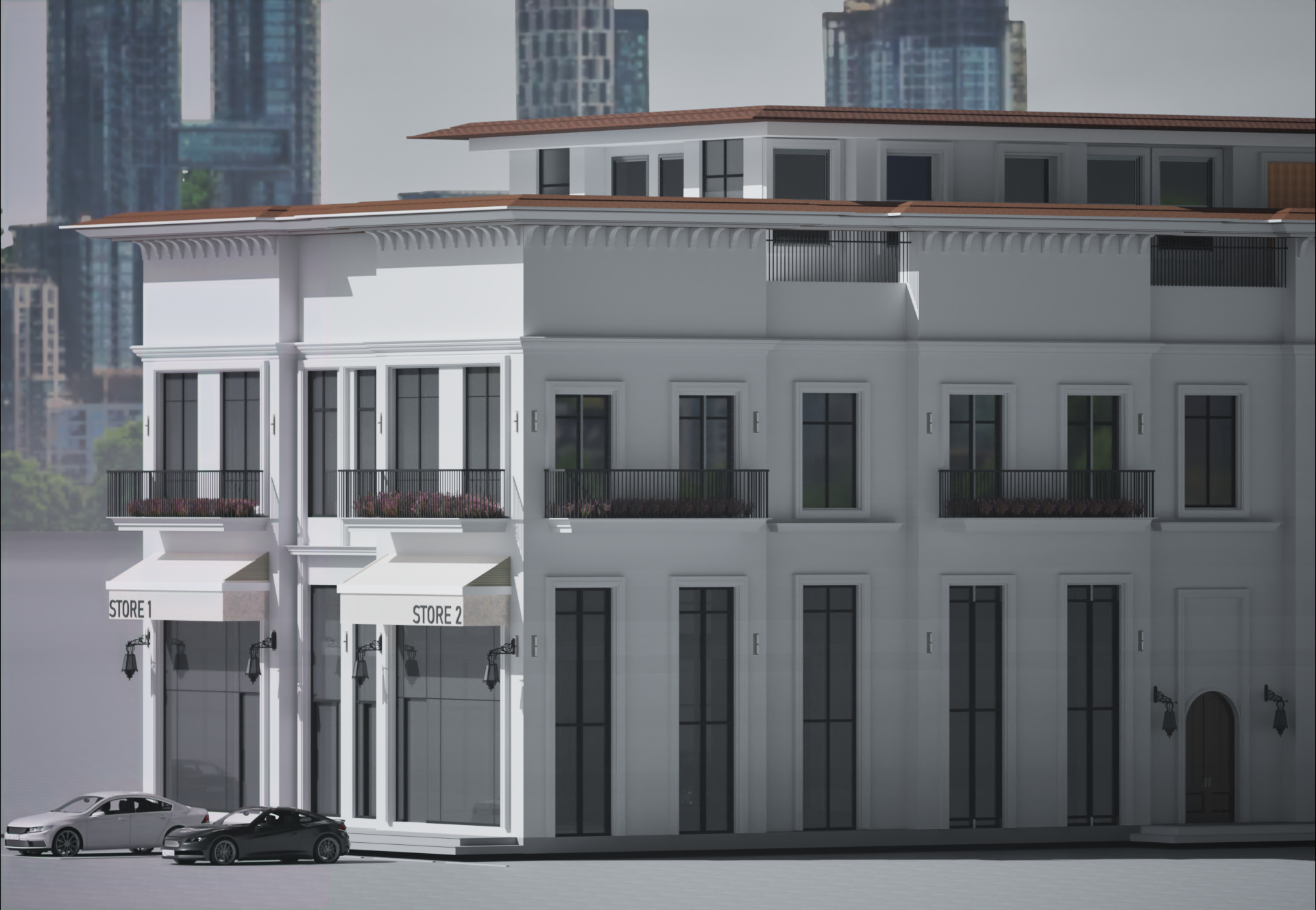 3D perspective — angled view