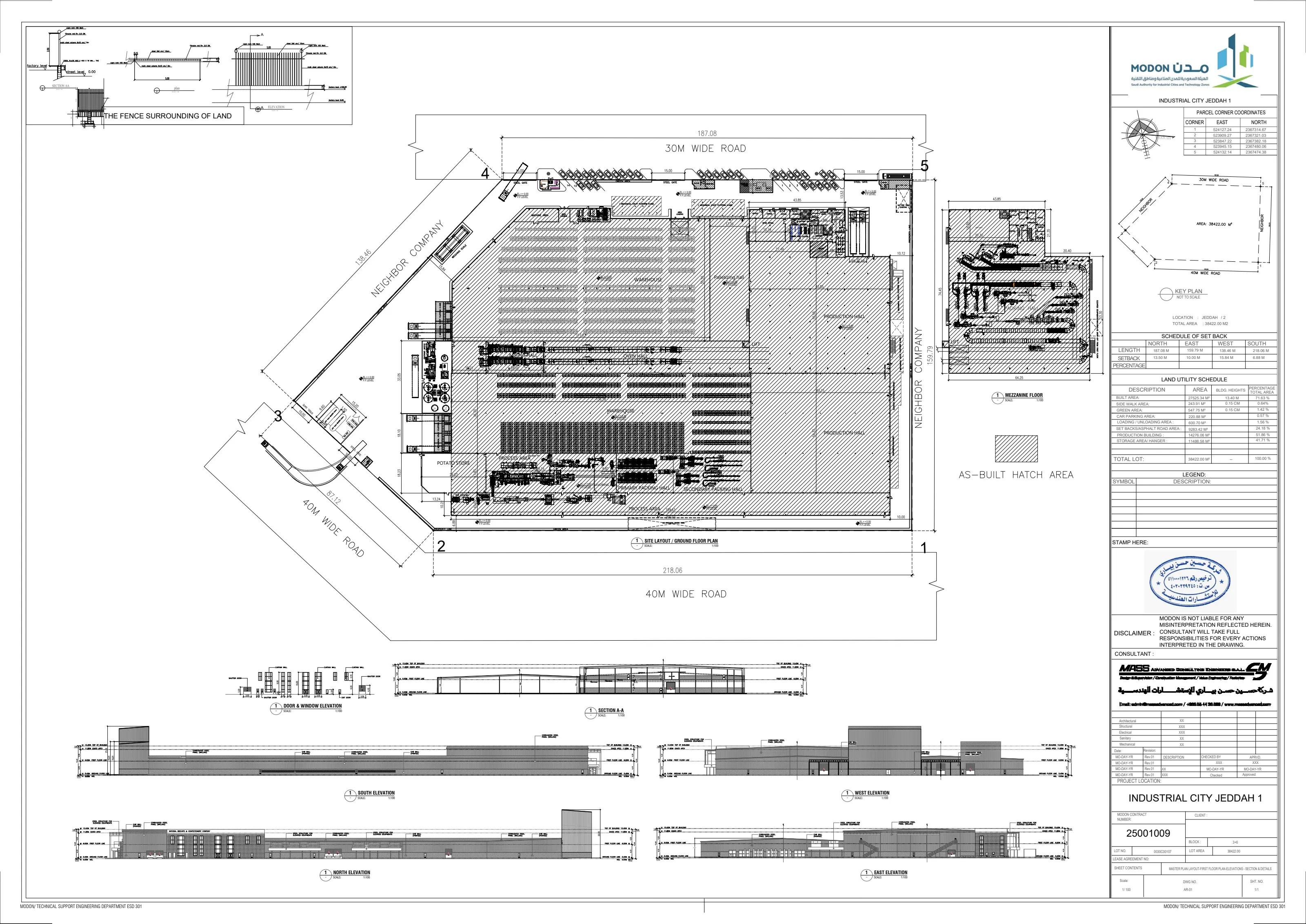 MODON approved master plan — Plant 2