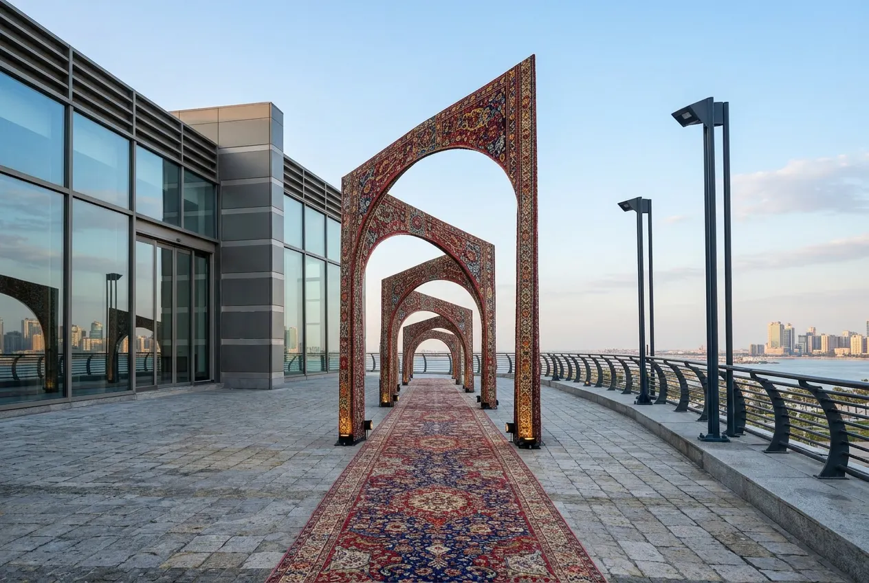 Persian-Carpet Arcade
