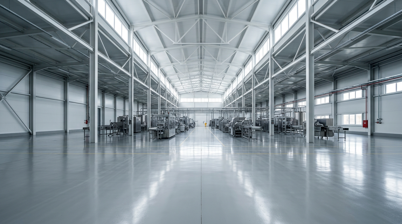 Production hall render